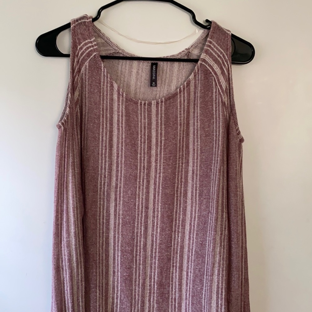 Cut out shoulder tunic